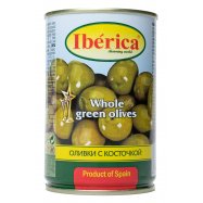 Оливки Iberica с косточкой 300г - Фото