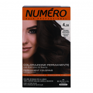 Краска для волос Numero №4.38 стойкая с экстрактом овса 1шт - Фото