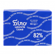 БІЛОЦ МАСЛО ВЕРШ 82% 180Г : ЕКСТРА - Фото