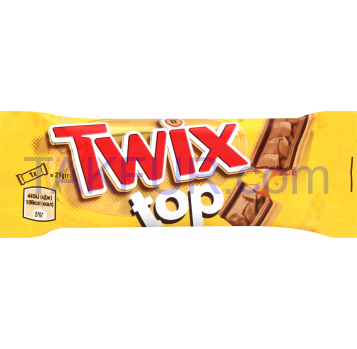 Печенье Twix Top песочн с карамелью и молочным шоколадом 21г - Фото