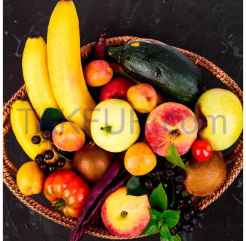 Сезонный фруктовый набор оптимальный - Фото