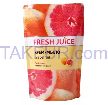 Крем-мыло Fresh Juice Грейпфрут 460мл - Фото