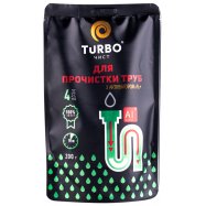 Средство Turbo Крот д/растворения загрязнений в трубах 200г - Фото