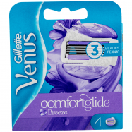 Сменные кассеты для бритья Gillette Venus Breeze 4шт - Фото