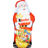 Шоколад Kinder фигурный молочный с молочным белым слоем 110г - Фото