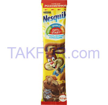 Напиток Nesquik Opti-Start быстрорастворимый с какао 13.5г - Фото