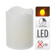 Свічка електрична 7X9 см з таймером автовимикання - Фото