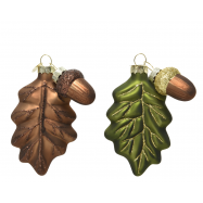 ПІДВІСКА ЛИСТОК 10СМ В АСОРТ - Фото