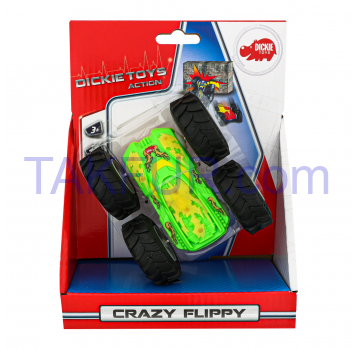 Машинка Dickie toys Action Crazy Flippy №3751000 1шт - Фото