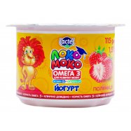 Йогурт Lactel Локо Моко клубника 1,5% 115г