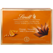 Шоколад Lindt молочный с апельсиновым вкусом 125г - Фото