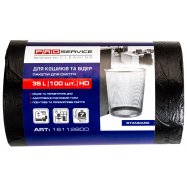 Пакеты для мусора Pro Service для корзин и ведер 35л 100шт - Фото