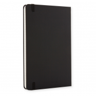 Записная книга Moleskine Classic средняя в линейку Черная - Фото