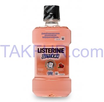 Ополаскиватель д/полости рта Listerine Smart Rinse дет 250мл - Фото