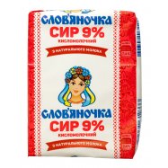 Творог Слов`яночка 9% 202г - Фото