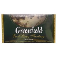 Чай Greenfield Earl Grey Fantasy черный мелкий 2г*25шт 50г - Фото