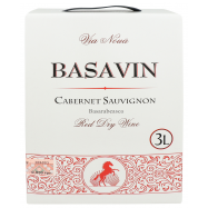 Вино Basavin Cabernet Sauvignon красное сухое 13% 3л - Фото