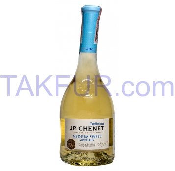 Вино J.P. Chenet Blanc Medium Sweet бел п/сл 11,5% 0,75л - Фото