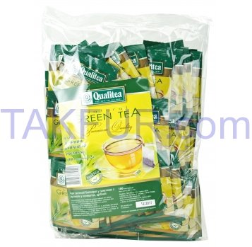 Чай Qualitea Premium Quality зеленый мелкий 2г*100шт 200г - Фото