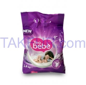 Порошок стиральный Teo Bebe Lavender и мыло детс вещей 2,4кг - Фото