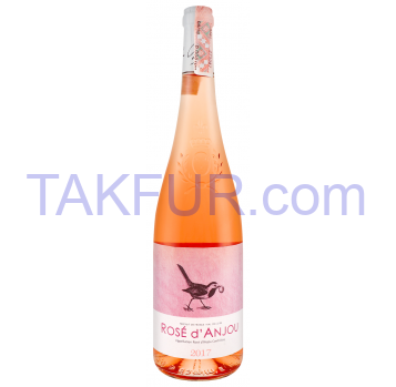 Вино Michel Laurent Роз д`Анжу полусухое розовое 10,5% 0,75л - Фото