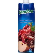 Нектар Sandora Виноградно-яблочно-гранатовый 0,95л тетра - Фото