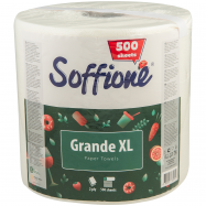 Полотенца бумажные Soffione Grande XL двухслойные 1шт - Фото