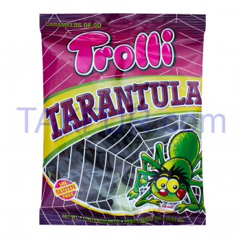 Конфеты Trolli Tarantula жевательные фруктовые 100г - Фото