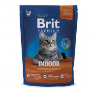 Сухой корм для кошек Brit Premium Cat Indoor курица 1,5кг - Фото