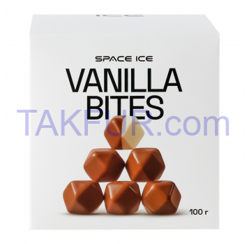 Десерт Space Ice Bites Vanilla замороженный 100г - Фото