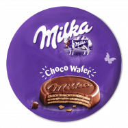 MILKA ВАФЛІ КАКАО МОЛ ШОК 30Г