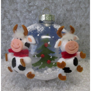 КУЛЯ  СИМВОЛ З ДЕКОР 85 ММ - Фото