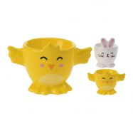 Подставка под яйцо фарфор 85X55X55мм - Фото