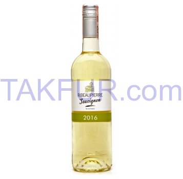 Вино Ribeaupierre Совиньон сухое белое 11% 0,75л - Фото