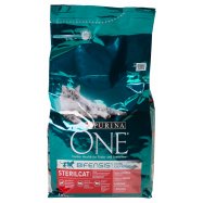 Корм для стерилиз кошек Purina One Sterilcat с лососем 1,5кг - Фото