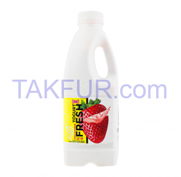 Йогурт Злагода Yogurt Fresh Спелая клубника 1.2% 800г - Фото
