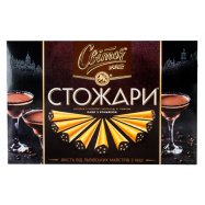 Конфеты Світоч Стожары вкус кофе с коньяком 232г - Фото