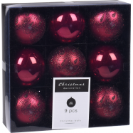 НАБІР ПРИКРАС  9 ШТ 6 СМ БОРД - Фото