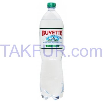 Вода минеральная Buvette Витал слабогазированная 1,5л - Фото