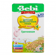 Каша Bebi Premium Гречнев безмолочная для детей от 4мес 200г - Фото