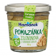 Пюре Hamanek с овощами и красной чечевицей от 12-ти мес 90г - Фото