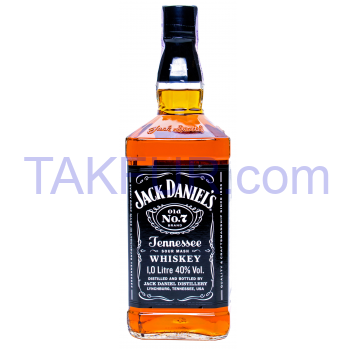 Виски Jack Daniel`s Tennessee Old No.7 40% 1л - Фото