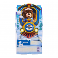 Пирожное Ведмедик Барні бисквитное с молочной начинкой 3*30г - Фото