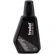 ШТЕМПЕЛЬНА ФАРБА 28 МЛ ЧОРНА - Фото