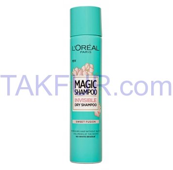 Шампунь сухой L’Oréal Par Magic Shampoo Сладкая мечта 200мл - Фото