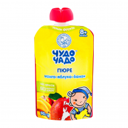 Пюре Чудо-чадо Манго-яблоко-банан 90г - Фото