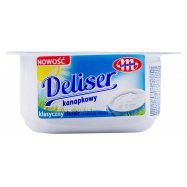 Сыр Mlekovita Deliser классический мягкий кремовый 50% 125г - Фото