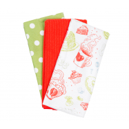 TH РУШ. З ПРИНТ. 40Х60СМ.3ШТ. - Фото