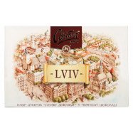 Конфеты Світоч Lvivsky Дефиляды набор в черном шоколаде 205г - Фото