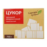 Сахар Саркара продукт прессованный быстрорастворимый 750г - Фото